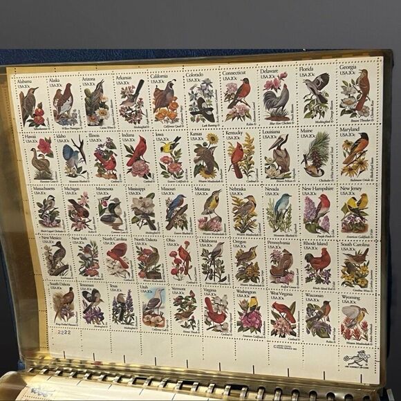 Vintage 1992 MNH Scott Birds MNH 20 Cent Sheet of Stamps Scott #1953-2002 - Picture 1 of 4
